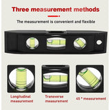 Darrahopens Tools > Industrial Tools > Measuring Tools & Sensors Compact Level, 3 Level Magnetic Level Bubble Measuring Tool Abs And Acrylic Level Measuring Tool