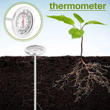 Darrahopens Tools > Industrial Tools > Measuring Tools & Sensors Compost Thermometer 50 cm Stainless Steel Soil Temperature Gauge