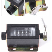 Darrahopens Tools > Industrial Tools > Measuring Tools & Sensors Digit Counter, Digit Display, D67‑F 5 Digit Mechanical Reset Manual Stroke Tally Counter