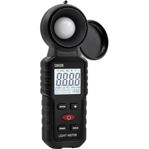 Darrahopens Tools > Industrial Tools > Measuring Tools & Sensors Digital Lux Meter, Light Measurement With 0.1-200,000 Lux, Portable Digital Ambient Light Meter Range Up To 200,000 Lux