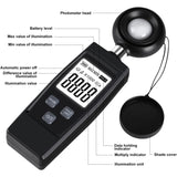 Darrahopens Tools > Industrial Tools > Measuring Tools & Sensors Digital Lux Meter, Practical Plant Exposure, Full With Waves Up To 200,000 Lux, Lux Meter With Maximum/Minimum Values,