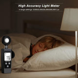 Darrahopens Tools > Industrial Tools > Measuring Tools & Sensors Digital Lux Meter, Practical Plant Exposure, Full With Waves Up To 200,000 Lux, Lux Meter With Maximum/Minimum Values,