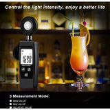 Darrahopens Tools > Industrial Tools > Measuring Tools & Sensors Digital Lux Meter, Practical Plant Exposure, Full With Waves Up To 200,000 Lux, Lux Meter With Maximum/Minimum Values,