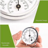 Darrahopens Tools > Industrial Tools > Measuring Tools & Sensors Hygrometer Thermometer, Humidity Sensor Monitor Detector Measurements, Analog Thermometer Used Indoor/Outdoor Patio