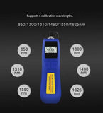 Darrahopens Tools > Industrial Tools > Measuring Tools & Sensors Optical Power Meter -70~+10 dBm Fiber Light Meter for Testing 6 Calibrated Wavelengths, 70g Light Weighted