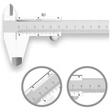 Darrahopens Tools > Industrial Tools > Measuring Tools & Sensors Stainless Steel Analog Vernier Caliper 150Mm / 0.02Mm High Precision Micrometer Tool With Depth, Inside And Outside