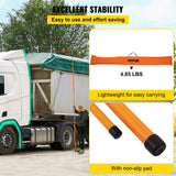 Darrahopens Tools > Industrial Tools > Measuring Tools & Sensors VEVOR Load Height Measuring Stick, 15\' Sturdy Fiberglass Truck Height Stick with Adjustable Pole, Non-conductive Truck Height Measuring Stick with Carrying Bag, Height Stick for Trucks, Car Haulers