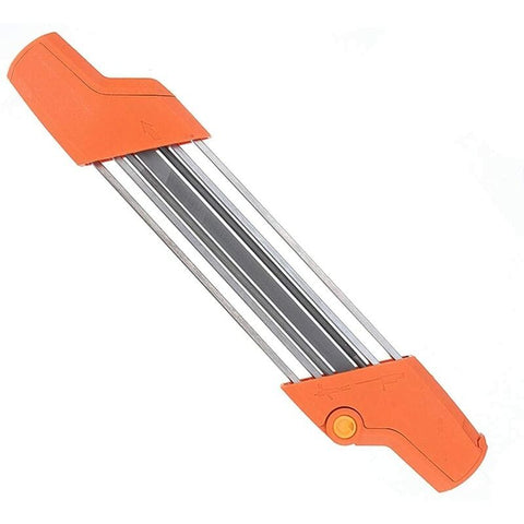 Darrahopens Tools > Industrial Tools > Saw Accessories 2 In 1 Easy File Chainsaw Chain Sharpener 3/8"/4.0Mm, Chainsaw Pitch Fast Teeth Sharpening Set With Handles, Fits All