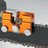 Darrahopens Tools > Industrial Tools > Saw Accessories Chainsaw Chain Sharpening Jig, Teeth Sharpener Chainsaw Sharpening Kit Aluminum Alloy Chainsaw Sharpening Set