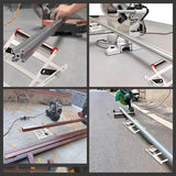 Darrahopens Tools > Industrial Tools > Saws Adjustable Cutting Machine Support Frame Table Saw Stand Roller Support 2pcs