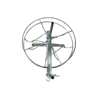 Darrahopens Tools > Industrial Tools Tooleroo Three Way Fence Wire Spinner Dispenser Reel - Barbed and Plain Coil Winder