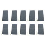 Darrahopens Tools > Industrial Tools > Traffic Control & Parking Tools 10PCS Sandless Sand Bags Drawstring Flood Water Barriers Polyester 9.8x19.7in Dam Bag for Basement Garage Anti Flood Grey In Australia - Darrahopens