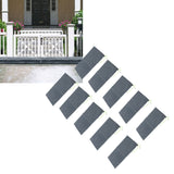 Darrahopens Tools > Industrial Tools > Traffic Control & Parking Tools 10PCS Sandless Sand Bags Drawstring Flood Water Barriers Polyester 9.8x19.7in Dam Bag for Basement Garage Anti Flood Grey In Australia - Darrahopens