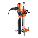 Darrahopens Tools > Industrial Tools > Traffic Control & Parking Tools VEVOR Diamond Core Drilling Machine, 200 mm Drilling Diameter, 2-in-1 Handheld & Stand-Mount Dry and Wet Concrete Core Drill Rig with 4 Bits, 1000/2250 RPM 2-Speed, for Concrete Brick Stone, 1500W