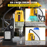 Darrahopens Tools > Industrial Tools > Traffic Control & Parking Tools VEVOR Magnetic Drill, 1100W 1.57" Boring Diameter, 2697lbf/12000N Portable Electric Mag Drill Press with 7 Bits, 580 RPM Max Speed Drilling Machine for any Surface and Home Improvement
