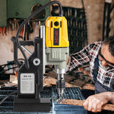 Darrahopens Tools > Industrial Tools > Traffic Control & Parking Tools VEVOR Magnetic Drill, 1100W 1.57" Boring Diameter, 2697lbf/12000N Portable Electric Mag Drill Press with 7 Bits, 580 RPM Max Speed Drilling Machine for any Surface and Home Improvement