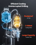 Darrahopens Tools > Industrial Tools > Traffic Control & Parking Tools VEVOR Magnetic Drill, 1400W Motor 1.6 in Boring Diameter, 2810 lbf Portable Electric Mag Drill Press, with 11 Coring Bits, 800 RPM Speed, Drilling Machine for Metal Surface, Home Improvement Industry