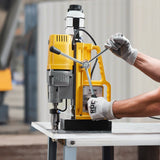 Darrahopens Tools > Industrial Tools > Traffic Control & Parking Tools VEVOR Magnetic Drill, 1400W Motor 2 in Boring Diameter, 2922 lbf Portable Electric Mag Drill Press, 0-750 RPM Variable Speed, Drilling Machine for Metal Surface, Industrial and Home Improvement