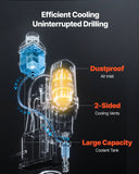 Darrahopens Tools > Industrial Tools > Traffic Control & Parking Tools VEVOR Magnetic Drill, 1400W Motor 2 in Boring Diameter, 2922 lbf Portable Electric Mag Drill Press, 0-750 RPM Variable Speed, Drilling Machine for Metal Surface, Industrial and Home Improvement