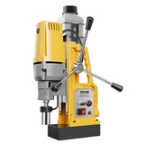 Darrahopens Tools > Industrial Tools > Traffic Control & Parking Tools VEVOR Magnetic Drill, 1400W Motor 2 in Boring Diameter, 2922 lbf Portable Electric Mag Drill Press, 0-750 RPM Variable Speed, Drilling Machine for Metal Surface, Industrial and Home Improvement