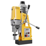 Darrahopens Tools > Industrial Tools > Traffic Control & Parking Tools VEVOR Magnetic Drill, 1400W Motor 2 in Boring Diameter, 2922 lbf Portable Electric Mag Drill Press, 0-750 RPM Variable Speed, Drilling Machine for Metal Surface, Industrial and Home Improvement