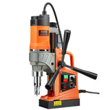 Darrahopens Tools > Industrial Tools > Traffic Control & Parking Tools VEVOR Magnetic Drill, 1450W Motor 1.6 in Boring Diameter, 2810 lbf Portable Electric Mag Drill Press, with 2 Coring Bits, Variable Speed, Drilling Machine for Metal Surface, Home Improvement Industry