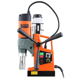 Darrahopens Tools > Industrial Tools > Traffic Control & Parking Tools VEVOR Magnetic Drill, 1450W Motor 1.6 in Boring Diameter, 2810 lbf Portable Electric Mag Drill Press, with 2 Coring Bits, Variable Speed, Drilling Machine for Metal Surface, Home Improvement Industry
