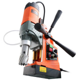 Darrahopens Tools > Industrial Tools > Traffic Control & Parking Tools VEVOR Magnetic Drill, 1450W Motor 1.6 in Boring Diameter, 2810 lbf Portable Electric Mag Drill Press, with 2 Coring Bits, Variable Speed, Drilling Machine for Metal Surface, Home Improvement Industry