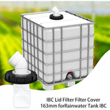 Darrahopens Tools > Industrial Tools > Water Filtration Accessories 45° IBC Water Filter with Lid, 163mm Nylon Rainwater Filter, Washable, Compatible with IBC Water Tank DN 150