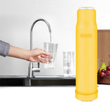Darrahopens Tools > Industrial Tools > Water Filtration Accessories 4pcs Carbon Water Filter Cartridges for Kitchen Use (2 Yellow + 2 White)