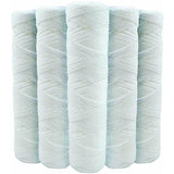 Darrahopens Tools > Industrial Tools > Water Filtration Accessories Anti-Sediment Water Filter Cartridges Set of 5, 10 Inch 254 mm 5 Microns, Compatible with 10 Inch Filters