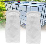 Darrahopens Tools > Industrial Tools > Water Filtration Accessories IBC Filter Nylon 105mm 2pcs Washable Rainwater Tank Replacement Filter with Lid Fitting