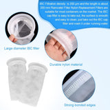 Darrahopens Tools > Industrial Tools > Water Filtration Accessories IBC Filter Nylon 105mm 2pcs Washable Rainwater Tank Replacement Filter with Lid Fitting