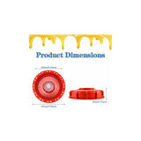 Darrahopens Tools > Industrial Tools > Water Filtration Accessories IBC Water Tank Lid 163mm Vented Compatible with 1000L IBC Tank