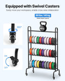 Darrahopens Tools > Industrial Tools > Water Filtration Accessories VEVOR 3D Printer Filament Storage Rack, 4 Tier Heavy Duty Storage Shelf, Rolling Filament Spool Holders Racks with Wheels, Filaments Organzied for 3D Printing Station, Office, Workshop (Shelf Only)