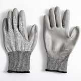 Darrahopens Tools > Industrial Tools > Work Safety Protective Equipment 2-Pair Grey Level 5 Cut Resistant Work Glove - Anti-Abrasion & Anti-Puncture Protective Gloves (S Size)