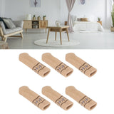 Darrahopens Tools > Industrial Tools > Work Safety Protective Equipment 20PCS Chair Leg Covers Acrylic Silicone Double Layer Elastic Furniture Legs Floor Protectors In Australia - Darrahopens