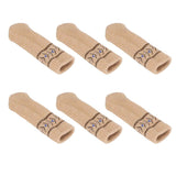 Darrahopens Tools > Industrial Tools > Work Safety Protective Equipment 20PCS Chair Leg Covers Acrylic Silicone Double Layer Elastic Furniture Legs Floor Protectors In Australia - Darrahopens