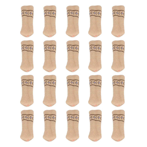 Darrahopens Tools > Industrial Tools > Work Safety Protective Equipment 20PCS Chair Leg Covers Acrylic Silicone Double Layer Elastic Furniture Legs Floor Protectors In Australia - Darrahopens