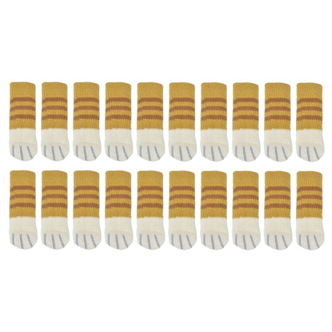 Darrahopens Tools > Industrial Tools > Work Safety Protective Equipment 20pcs Furniture Leg Covers High Elastic Knitted Chair Leg Floor Protectors for Moving Easily and Reduce Noise In Australia - Darrahopens