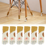 Darrahopens Tools > Industrial Tools > Work Safety Protective Equipment 20pcs Furniture Leg Covers High Elastic Knitted Chair Leg Floor Protectors for Moving Easily and Reduce Noise In Australia - Darrahopens