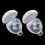 Darrahopens Tools > Industrial Tools > Work Safety Protective Equipment 2pcs Anti Snore Mouth Guard Sleep Mouthguard Teeth Grinding Guard Dental Clenching Protector