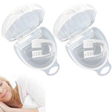 Darrahopens Tools > Industrial Tools > Work Safety Protective Equipment 2pcs Anti Snore Mouth Guard Sleep Mouthguard Teeth Grinding Guard Dental Clenching Protector
