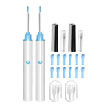 Darrahopens Tools > Industrial Tools > Work Safety Protective Equipment 2pcs Ear Wax Removal Visual Ear Cleaner Tool Kit Ear Cleaning Scope Set-White
