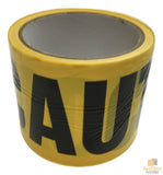 Darrahopens Tools > Industrial Tools > Work Safety Protective Equipment 3x CAUTION TAPE Yellow Safety Warning Barricade Industrial Strip Non-Stick 20m