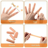 Darrahopens Tools > Industrial Tools > Work Safety Protective Equipment 5Pcs Silicone Finger Protector Finger Caps Tube Anti-Slip Finger Cover Au Stock