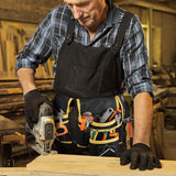 Darrahopens Tools > Industrial Tools > Work Safety Protective Equipment Black Yellow tool belt, industrial tools, work safety equipment, multiple pockets, durable tool belt, Australia