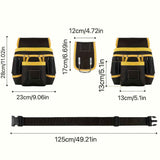 Darrahopens Tools > Industrial Tools > Work Safety Protective Equipment Black Yellow tool belt, industrial tools, work safety equipment, multiple pockets, durable tool belt, Australia