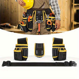 Darrahopens Tools > Industrial Tools > Work Safety Protective Equipment Black Yellow tool belt, industrial tools, work safety equipment, multiple pockets, durable tool belt, Australia