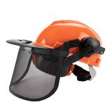 Darrahopens Tools > Industrial Tools > Work Safety Protective Equipment Chainsaw Brushcutter Hard Hat Safety Helmet Face Shield With Visor & Ear Muffs For Landscaping Gardening Lawn Mowing Edge Trimming CE Approved